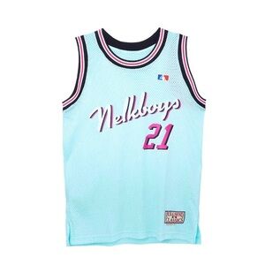 Light Blue Basketball Jersey